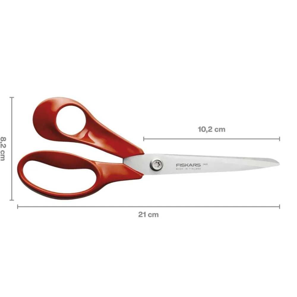 Sakset^Fiskars Classic yleissakset 21 cm keittiö vasenkätiset
