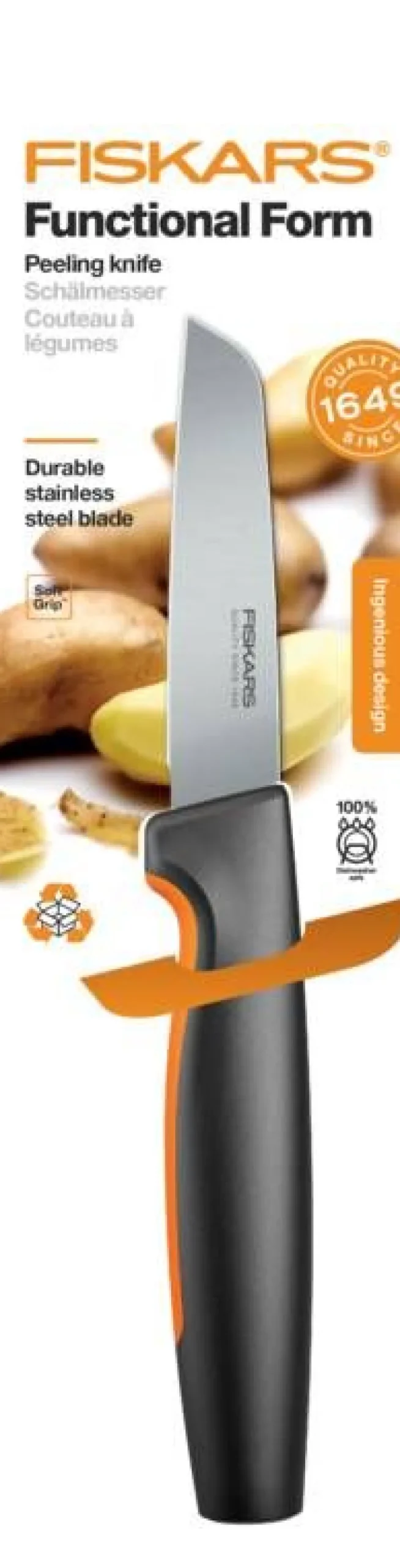 Veitset Ja Leikkuulaudat^Fiskars Functional Form juuresveitsi 8 cm