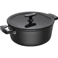 Keittoastiat^Fiskars Hard Face kattila 5 l kannella