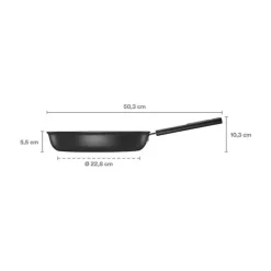 Paistoastiat^Fiskars Hard Face Paistinpannu 28 cm