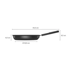 Paistoastiat^Fiskars Hard Face Paistinpannu 24 cm