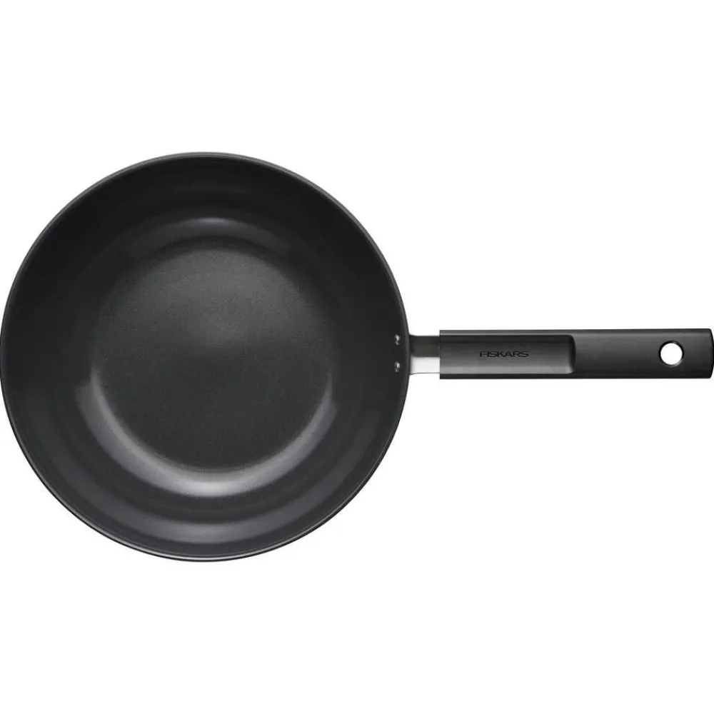 Paistoastiat^Fiskars Hard Face wokkipannu 28 cm / 4, 5 l