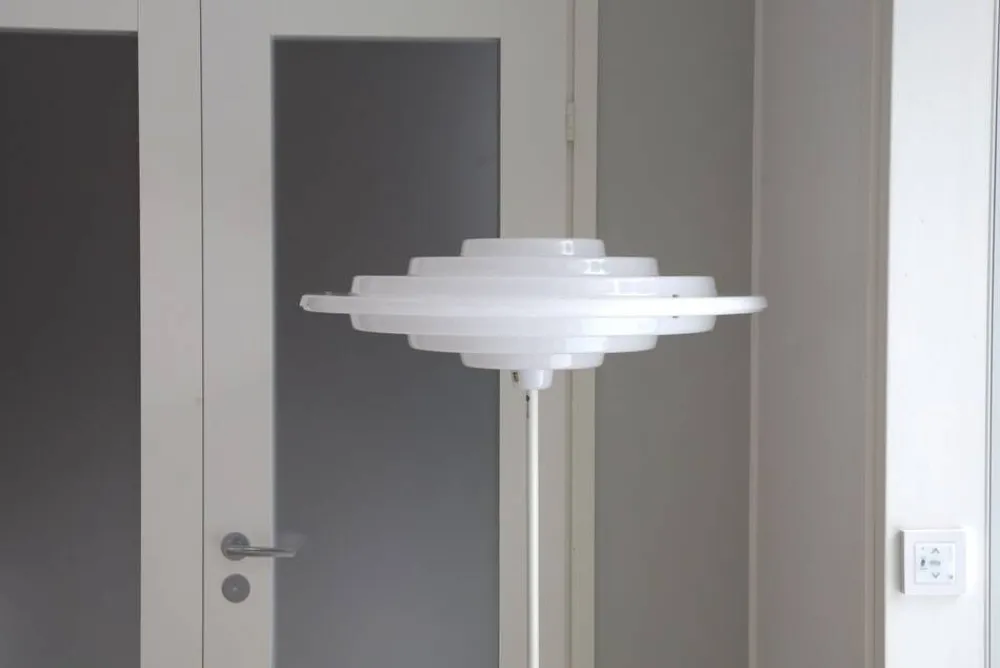 Sisustusvalaisimet^Fosto Luoto Ø 660 mm lattiavalaisin opal