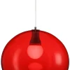 Sisustusvalaisimet^Fosto Monopol Ø 430 mm riippuvalaisin punainen