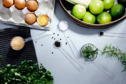 Leivonta|Keittiötarvikkeet^Gastromax Mittalusikkasetti 5 kpl lasinkirkas