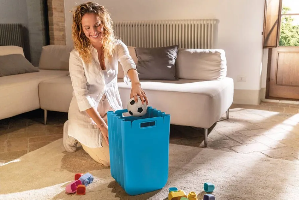 Säilytyskorit Ja Laatikot|Ruoansäilytys Ja Järjestys^Guzzini Eco-Packly säilytysastia 25 L sininen
