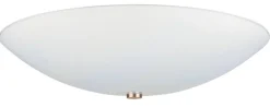 Sisustusvalaisimet^Heat Gala Opal plafondi 60 cm valkoinen