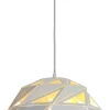 Sisustusvalaisimet^Heat Lazer riippuvalaisin 30 cm valkoinen/hopea
