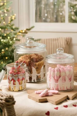 Ruoansäilytys Ja Järjestys^IB Laursen lasipurkki Santa's helpers 1,9 l