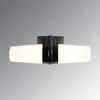 Kosteantilanvalaisimet^Ifu00f6 Electric Ifö Electric Bernadotte keittiö/kylpyhuonevalaisin musta, 2x40W