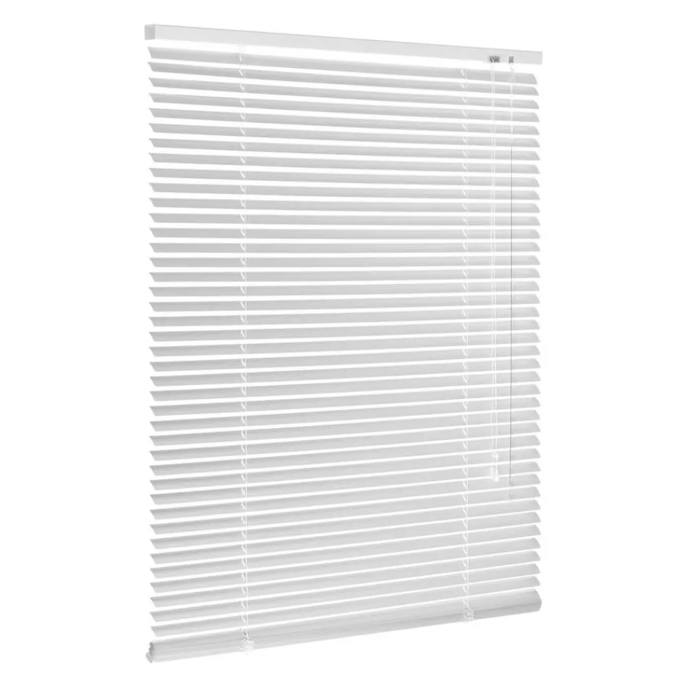 Verhot Ja Verhotarvikkeet^Ihanin alumiinisälekaihdin 25 mm valkoinen 70 x 220 cm