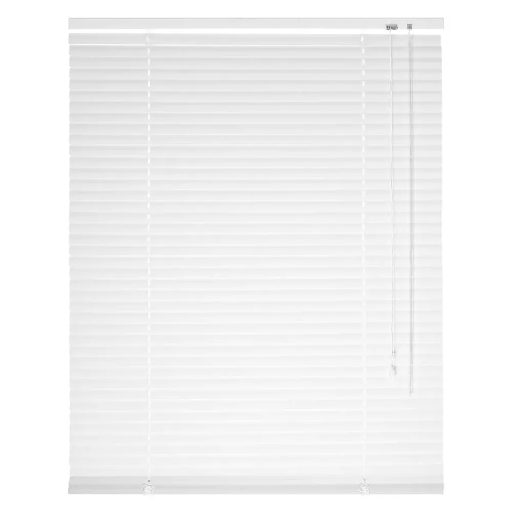 Verhot Ja Verhotarvikkeet^Ihanin alumiinisälekaihdin 25 mm valkoinen 70 x 220 cm