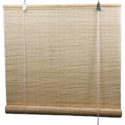 Verhot Ja Verhotarvikkeet^Ihanin bamburullaverho natural 80x180 cm