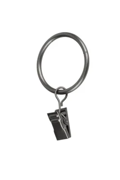 Verhot Ja Verhotarvikkeet^Ihanin verhorenkaat 32/38 mm nipistimellä antrasiitti