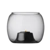 Lyhdyt Ja Kynttilänjalat^ Iittala Kaasa Kynttilälyhty 141x115 mm harmaa
