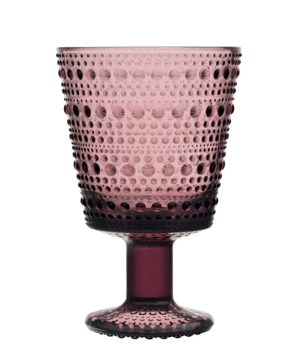 Astiat^Iittala Kastehelmi juomalasi jalallinen 26 cl 2 kpl kanerva