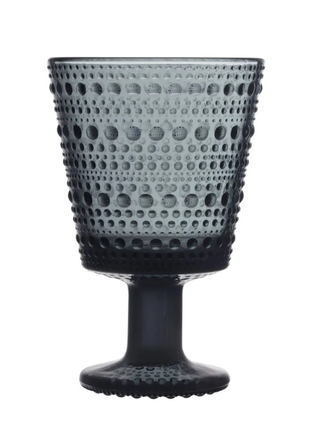 Astiat^Iittala Kastehelmi juomalasi 26 cl 2 kpl tummanharmaa