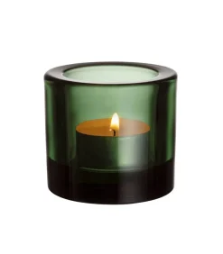 Lyhdyt Ja Kynttilänjalat^Iittala Kivi kynttilälyhty 60 mm havunvihreä