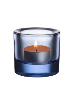 Lyhdyt Ja Kynttilänjalat^Iittala Kivi kynttilälyhty 60 mm vedensininen