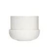 Maljakot Ja Ruukut^Iittala Nappula ruukku ja vati 170x130 mm valkoinen