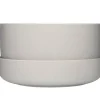 Maljakot Ja Ruukut^Iittala Nappula ruukku ja vati Nappula 240x130 mm v.harmaa