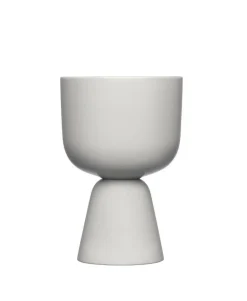 Maljakot Ja Ruukut^Iittala Nappula ruukku 190x125 mm vaaleanharmaa