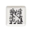 Astiat^Iittala Taika lautanen Taika neliö 12x12 cm musta