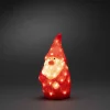 Koriste- Ja Kausivalot^Konstsmide akryylijoulupukki 38 cm 40 x LED