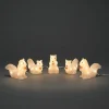 Koriste- Ja Kausivalot^Konstsmide akryylivalosarja Oravat 5 kpl/setti 40 x LED