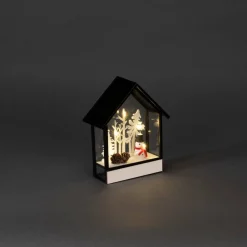 Koriste- Ja Kausivalot^Konstsmide lasilyhty 5 x LED paristokäyttöinen