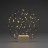 Koriste- Ja Kausivalot^Konstsmide Metallikoriste 100 x amber LED