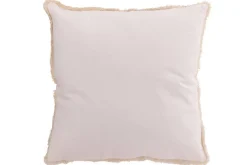 Sisustustekstiilit^ Koristetyyny Snoflake 45x45 cm valkoinen/beige