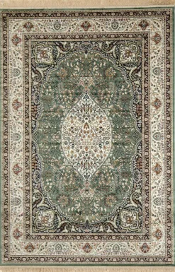 Käytävämatot^ Käytävämatto Palace 14054/4565 Vihreä 80x150