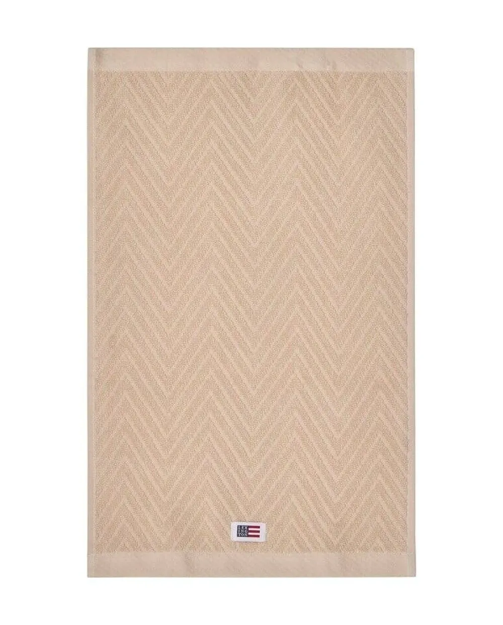 Kylpyhuone- Ja Saunatekstiilit|Kylpyhuone- Ja Saunatekstiilit^Lexington pyyhesetti 30x50 cm herringbone 2 kpl beige