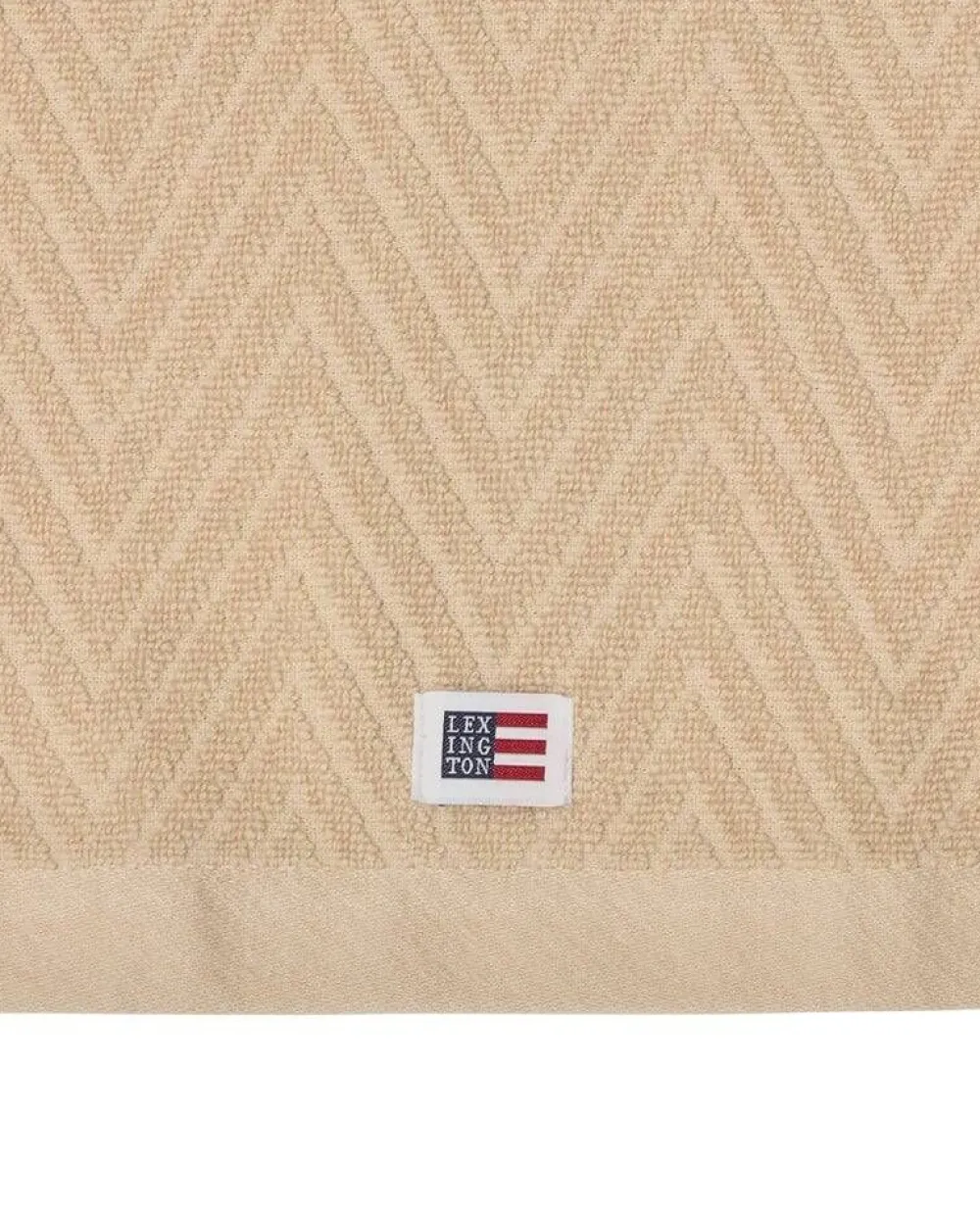 Kylpyhuone- Ja Saunatekstiilit|Kylpyhuone- Ja Saunatekstiilit^Lexington pyyhesetti 30x50 cm herringbone 2 kpl beige