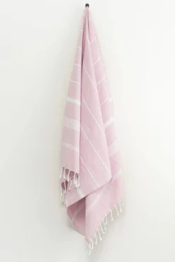 Kylpyhuone- Ja Saunatekstiilit|Kylpyhuone- Ja Saunatekstiilit^4Living hamam pyyhe 80x150 cm vaaleanpunainen
