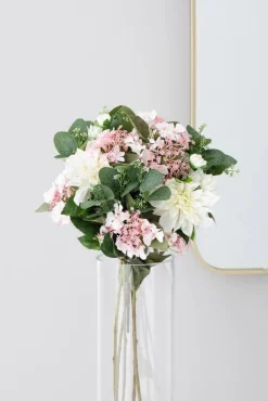 Koriste-Esineet^4Living hortensia oksa valkoinen