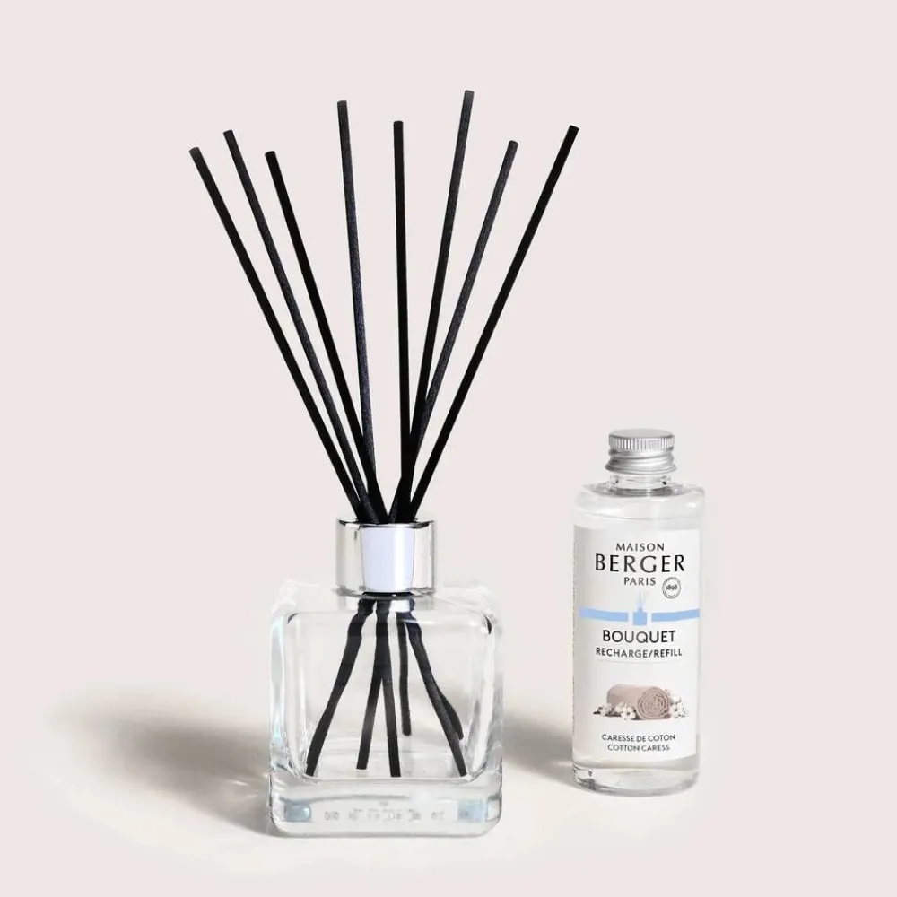 Tuoksukynttilät Ja Huonetuoksut|Kynttilät Ja Huonetuoksut^Maison Berger huonetuoksu Cotton Caress 100 ml