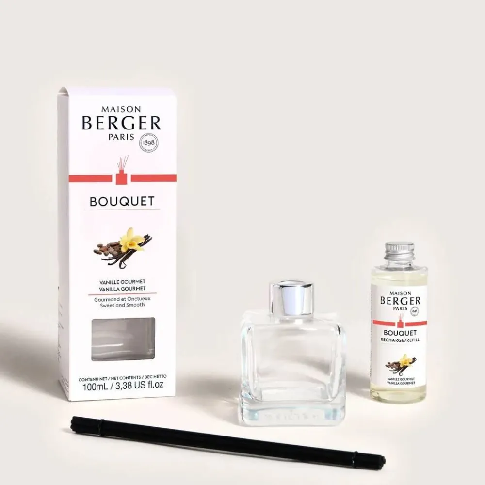 Tuoksukynttilät Ja Huonetuoksut|Kynttilät Ja Huonetuoksut^Maison Berger huonetuoksu Vanilla Gourmet 100 ml