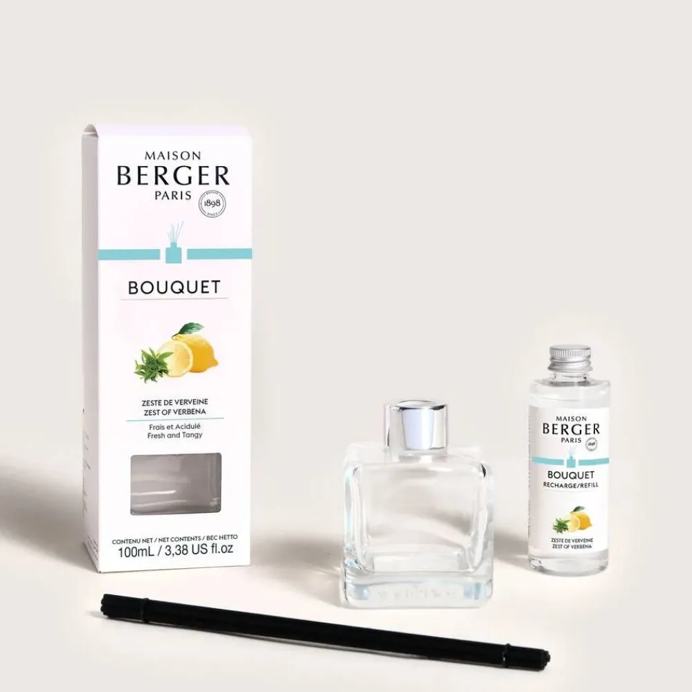 Tuoksukynttilät Ja Huonetuoksut|Kynttilät Ja Huonetuoksut^Maison Berger huonetuoksu Zest of Verbena 100 ml