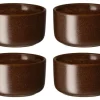 Paistoastiat^Maku minivuoka brown edition 4 kpl