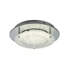 Sisustusvalaisimet^Mantra plafondi Crystal 28 cm peililasi