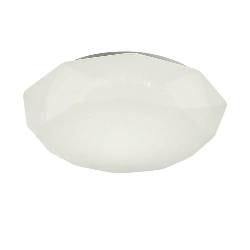 Sisustusvalaisimet^Mantra plafondi Diamante Smart 41 cm valkoinen
