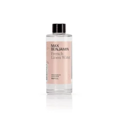 Kynttilät Ja Huonetuoksut|Tuoksukynttilät Ja Huonetuoksut^Max Benjamin diffuuserin täyttöpakkaus French Linen Water 15