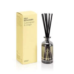 Tuoksukynttilät Ja Huonetuoksut|Kynttilät Ja Huonetuoksut^Max Benjamin huonetuoksu Lemongrass and Ginger 150 ml
