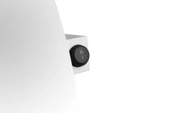 Kellot Ja Peilit^Mirrors and More peili Franzi Ø60 cm LED-valolla