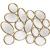 Kellot Ja Peilit^Mirrors and More peili Maddy 90 x 61 cm kulta