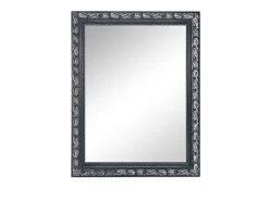 Kellot Ja Peilit^Mirrors and More peili Tanja 55 x 70 cm musta/hopea