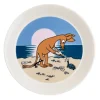 Astiat^Moomin Arabia lautanen Ø 19 cm Nipsu rannalla