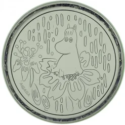 Astiat^Moomin Arabia lautanen Ø 155 mm havunvihreä